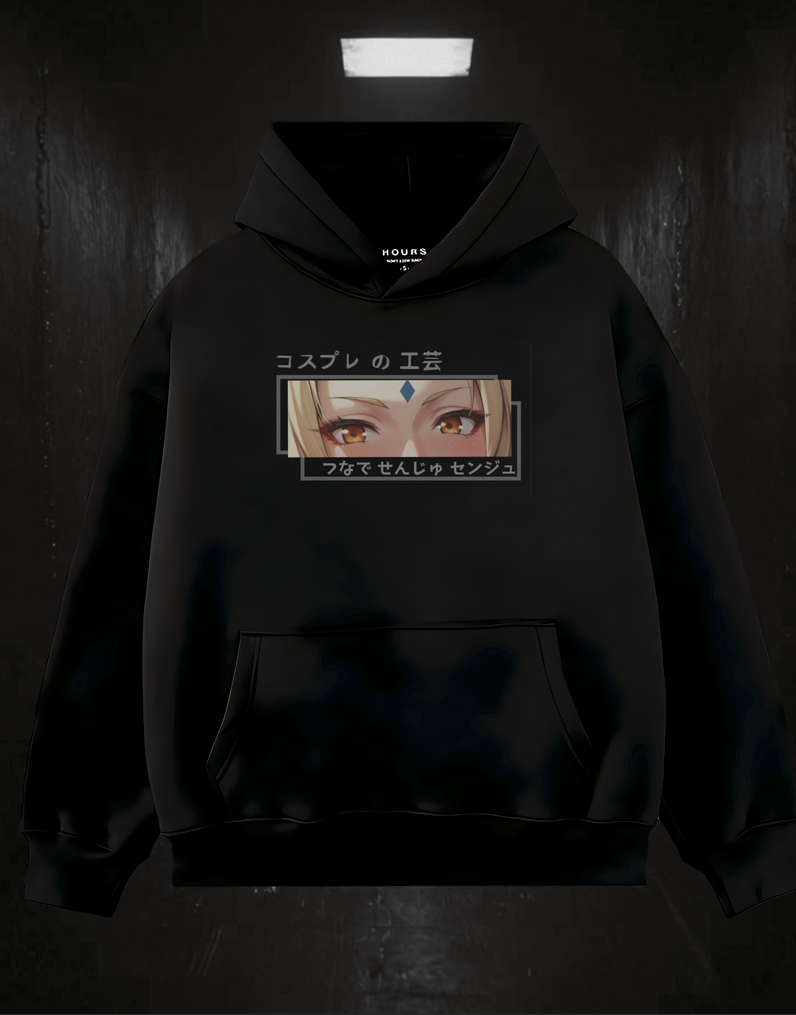 "Tsunade Senju — Fit Girl Edition" Oversized 430 GSM hoodie