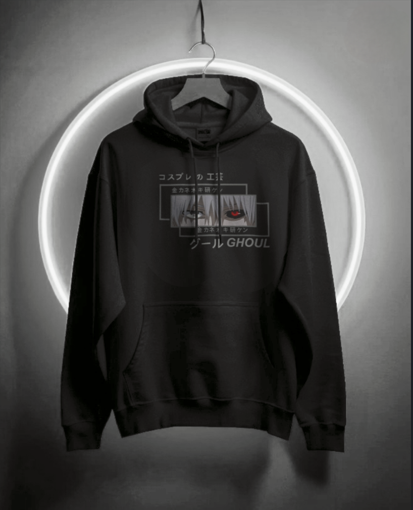 KEN KANEKI - "I Am My Demon" Premium 430 GSM Hoodie