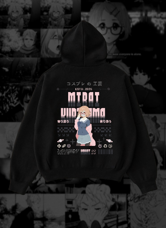 MIRAI KURIYAMA - "KAWAII WARRIOR" - Premium Oversized [430 GSM] Hoodie